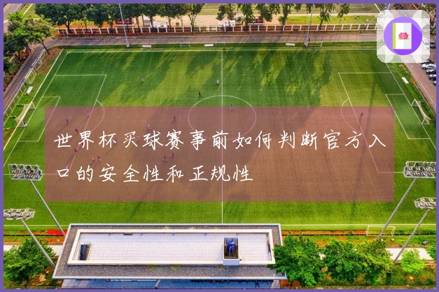 世界杯买球赛事前如何判断官方入口的安全性和正规性